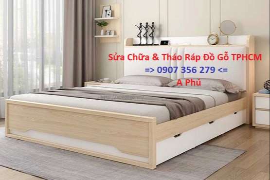 tháo lắp giường gỗ phường AN Hội ĐÔng