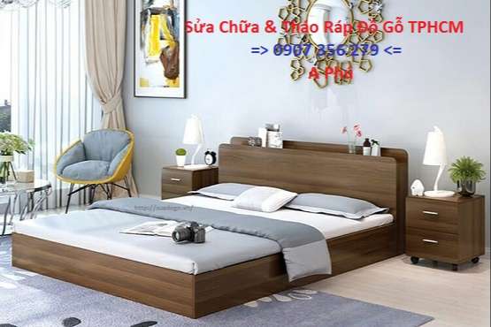 tháo lắp giường gỗ phường Bảy Hiền