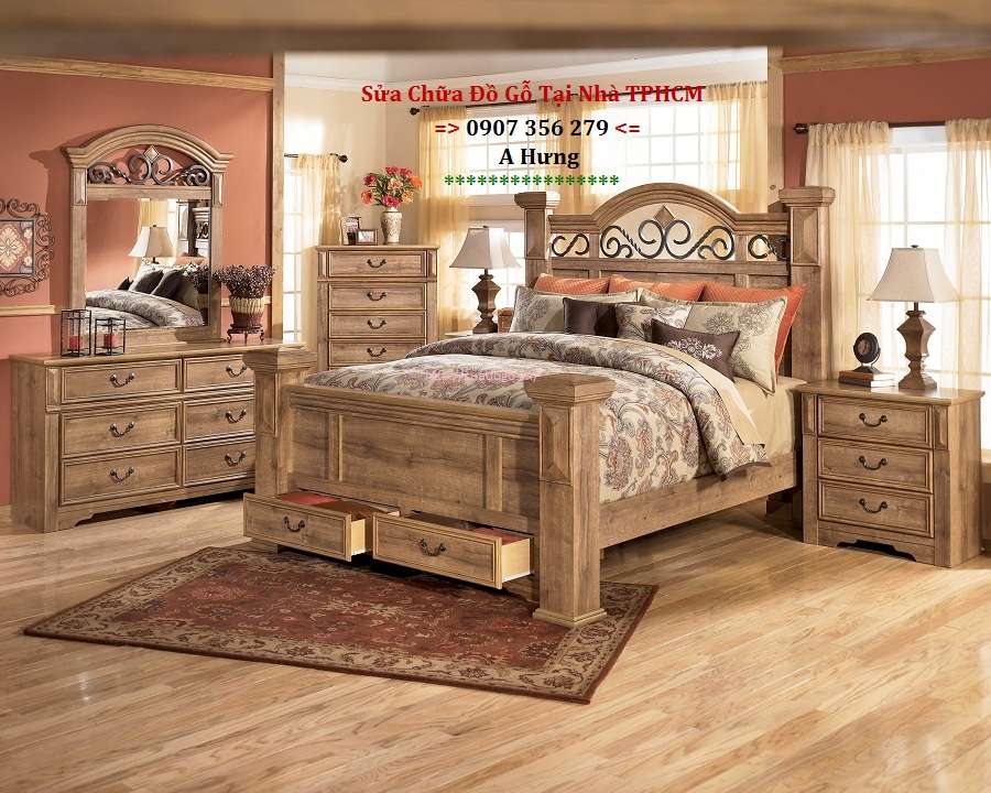 tháo lắp giường gỗ phường Phước Long