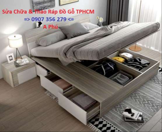 tháo lắp giường gỗ phường Tân Sơn Nhất