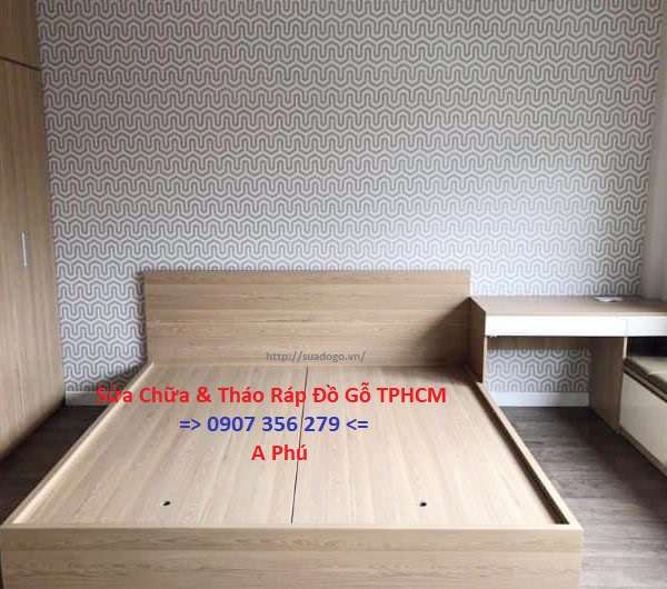 tháo lắp giường gỗ phường Tân Thuận