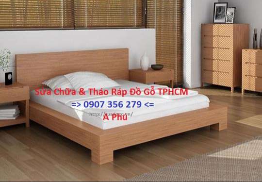 tháo lắp giường gỗ phường Tăng Nhơn Phú