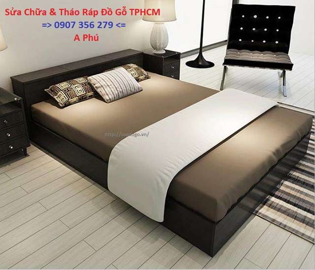 tháo lắp giường gỗ phường Trấn Biên