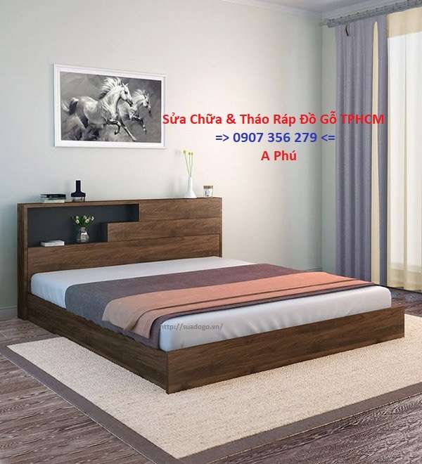 tháo lắp giường gỗ phường Xuân Hoà