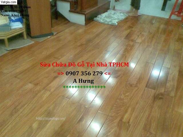 sửa chữa sàn gỗ tp Dĩ An