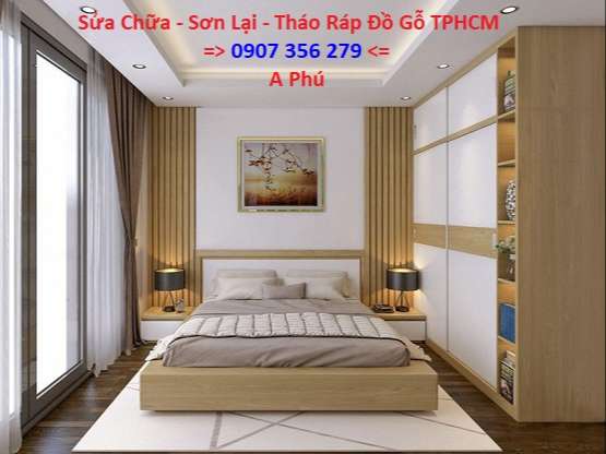 thợ sơn đồ gỗ phường Bình Tiên