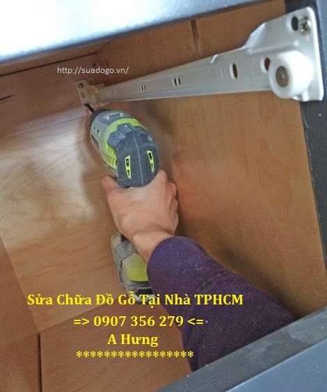 thợ chữa đồ gỗ phường Hoà Bình giá rẻ