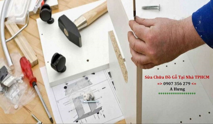 thợ chữa đồ gỗ phường xóm chiếu
