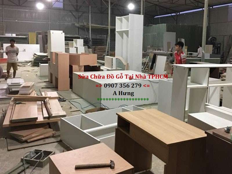 thợ chữa đồ gỗ phường Phú Thọ giá rẻ