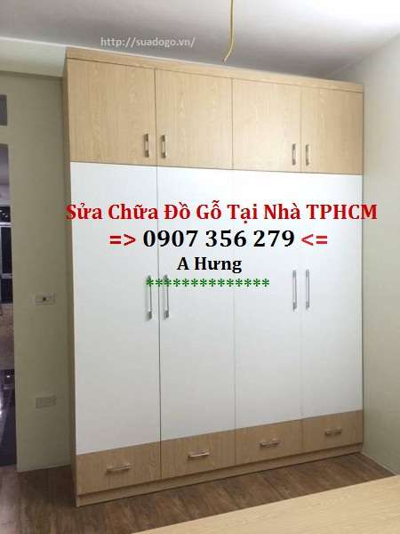Tháo lắp tủ áo 2 tầng phường Bình Tây