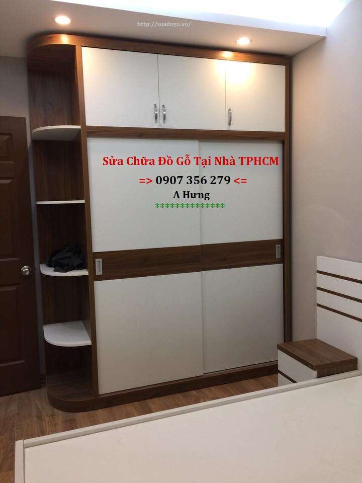 tháo ráp tủ áo 2 tầng phường diên hồng