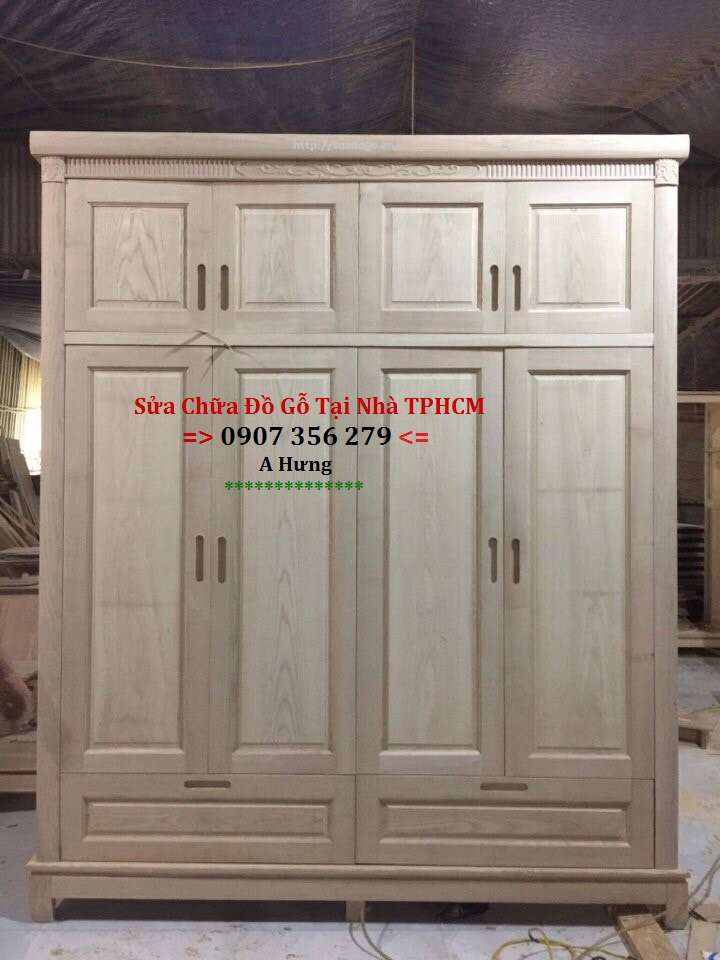 Tháo lắp tủ áo 2 tầng phường Tân Định