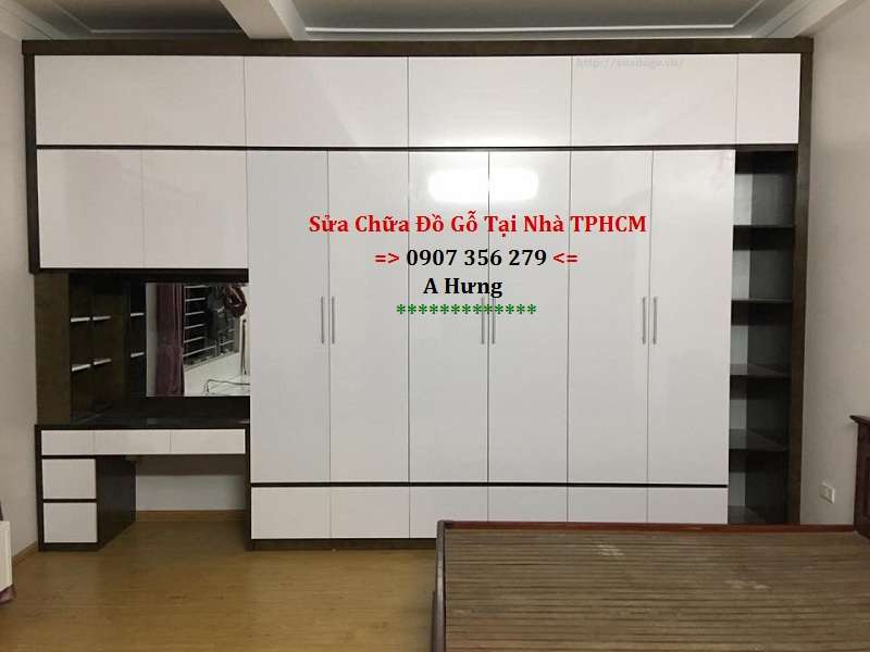 Tháo lắp tủ áo 2 tầng phường Xóm Chiếu