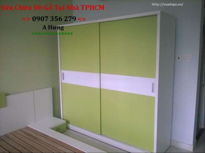 Tháo lắp tủ áo cửa lùa phường Bình Thới