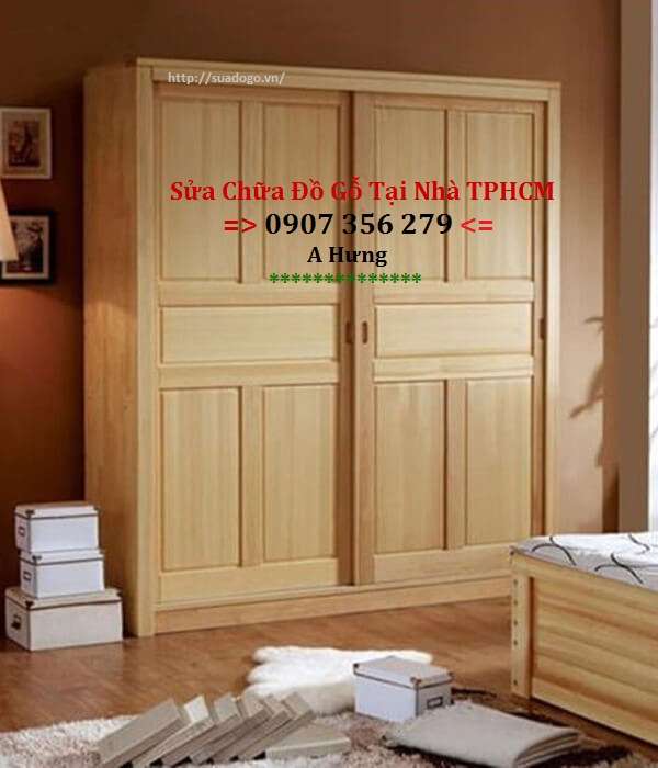 Tháo lắp tủ áo cửa lùa phường Gia ĐỊnh