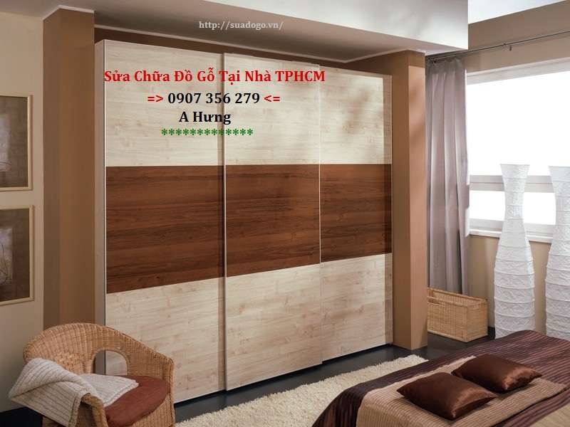 Tháo lắp tủ áo cửa lùa phường Hoà Hưng