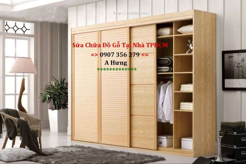 Tháo lắp tủ áo cửa lùa phường Phú Thọ