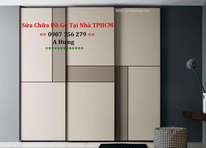 Tháo lắp tủ áo cửa lùa phường Vườn Lài