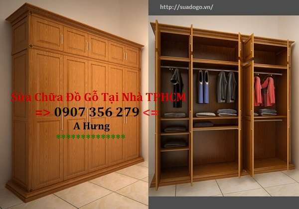 Tháo lắp tủ áo phường Cầu Kiệu