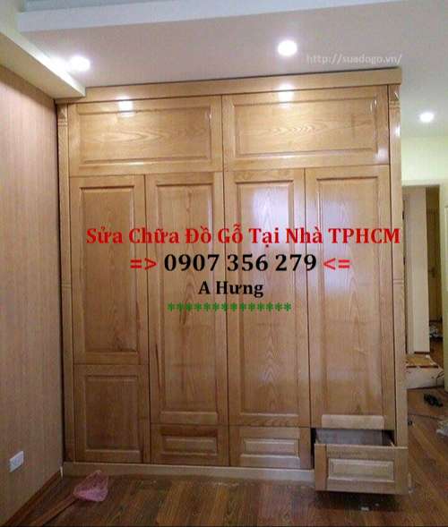 Tháo lắp tủ áo phường Chợ Quán