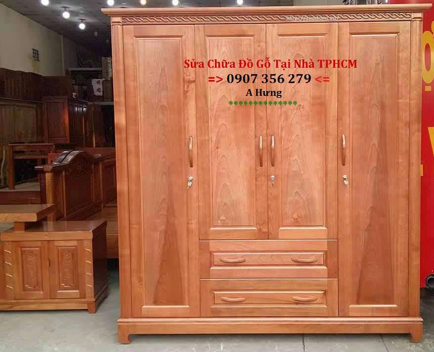 Tháo lắp tủ áo phường Vườn Lài