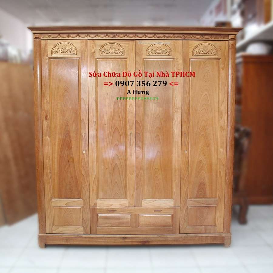 Tháo lắp tủ áo phường Xóm Chiếu
