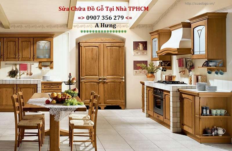 dịch vụ sơn sửa tân trang tủ bếp quận 4