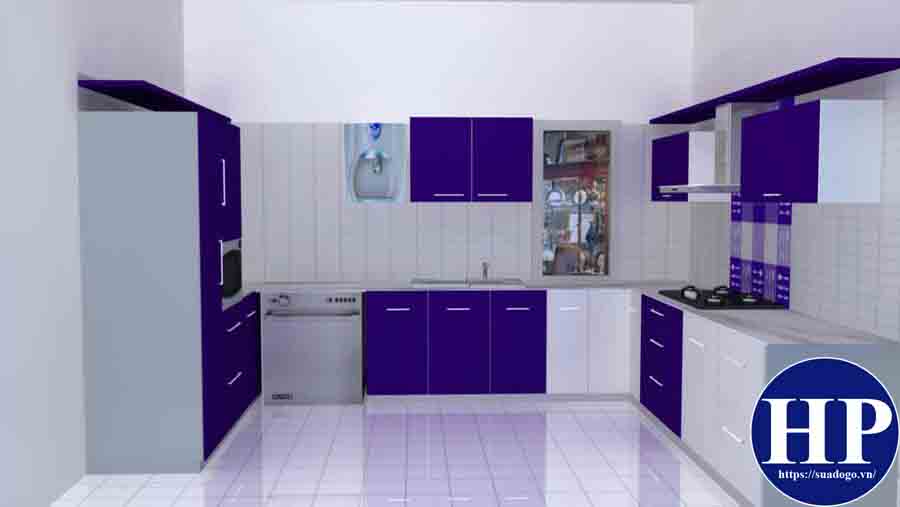 sơn sửa tủ bếp phường AN Nhơn