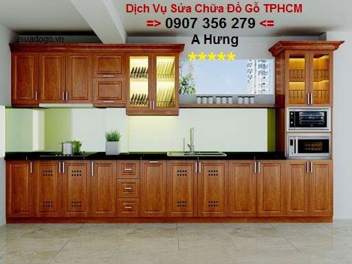 sơn sửa tủ bếp phường Bình Đông