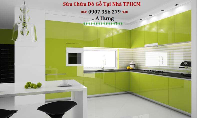 sơn sửa tủ bếp Phường Bình Phú