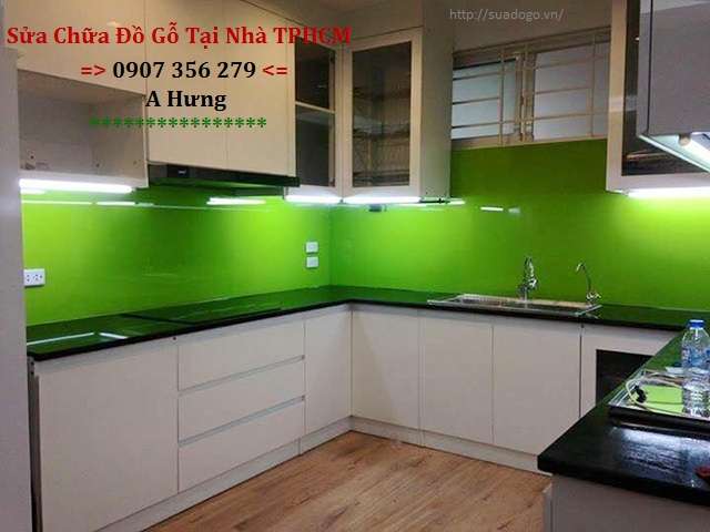 sơn sửa tủ bếp gổ phường Gia ĐỊnh