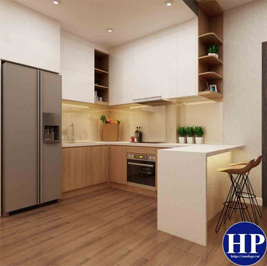 sơn sửa tủ bếp phường Hạnh Thông