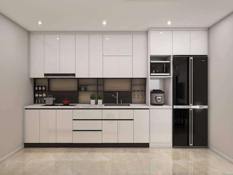 sơn sửa tủ bếp phường nhiêu lộc