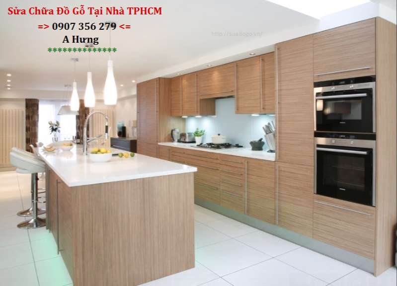 sơn sửa tủ bếp Phường Phú Định