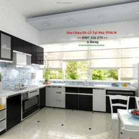 dịch vụ sửa chữa kệ bếp quận Bình Tân