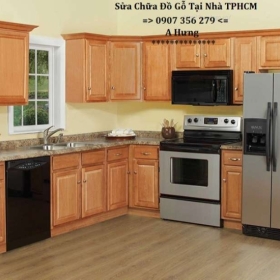 SƠN LẠI TỦ BẾP QUẬN GÒ VẤP