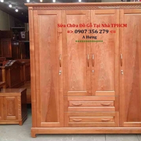 SƠN PU ĐÁNH VECNI ĐỒ GỖ QUẬN 9