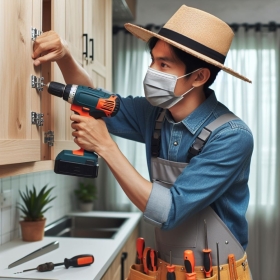 SỬA CHỮA ĐỒ GỖ CHUNG CƯ 155 NGUYỄN CHÍ THANH