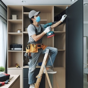 SỬA CHỮA ĐỒ GỖ CHUNG CƯ LUXGARDEN