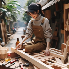 SỬA CHỮA ĐỒ GỖ CHUNG CƯ TÂN VĨNH