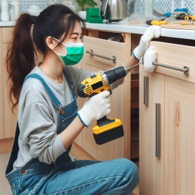 SỬA CHỮA TỦ BẾP HUYỆN HÓC MÔN