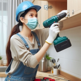 SỬA CHỮA TỦ BẾP QUẬN GÒ VẤP