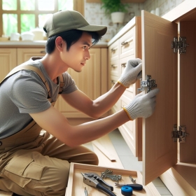 SỬA CHỮA TỦ BẾP TP DĨ AN