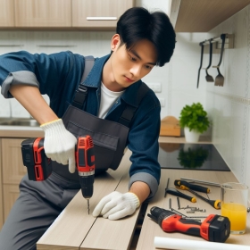 SỬA CHỮA TỦ BẾP TP TÂN UYÊN