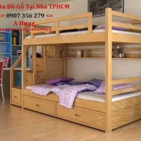 THÁO LẮP GIƯỜNG GỖ TP DĨ AN