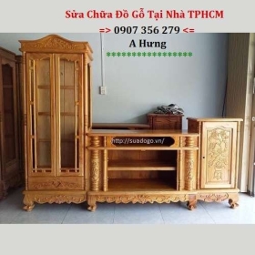 THÁO LẮP KỆ GỖ PHƯỜNG KHÁNH HỘI