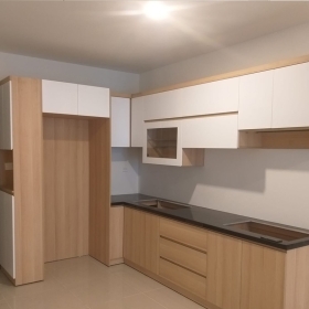 THIẾT KẾ THI CÔNG TỦ BẾP MDF PHƯỜNG PHÚ HÒA