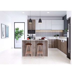 TỦ BẾP GỖ CÔNG NGHIỆP QUẬN 10