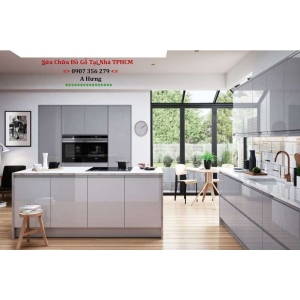 TỦ BẾP GỖ CÔNG NGHIỆP QUẬN 11