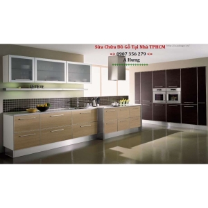 TỦ BẾP GỖ CÔNG NGHIỆP QUẬN 9